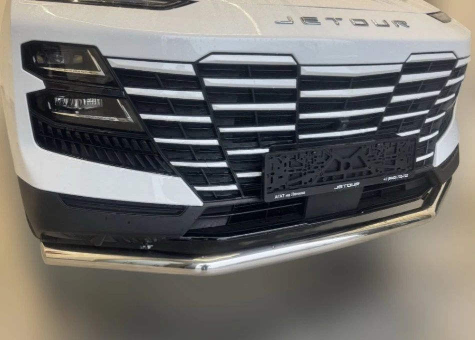 Защита переднего бампера d60 мм для Jetour Dashing  Юко JET.DS.22.02