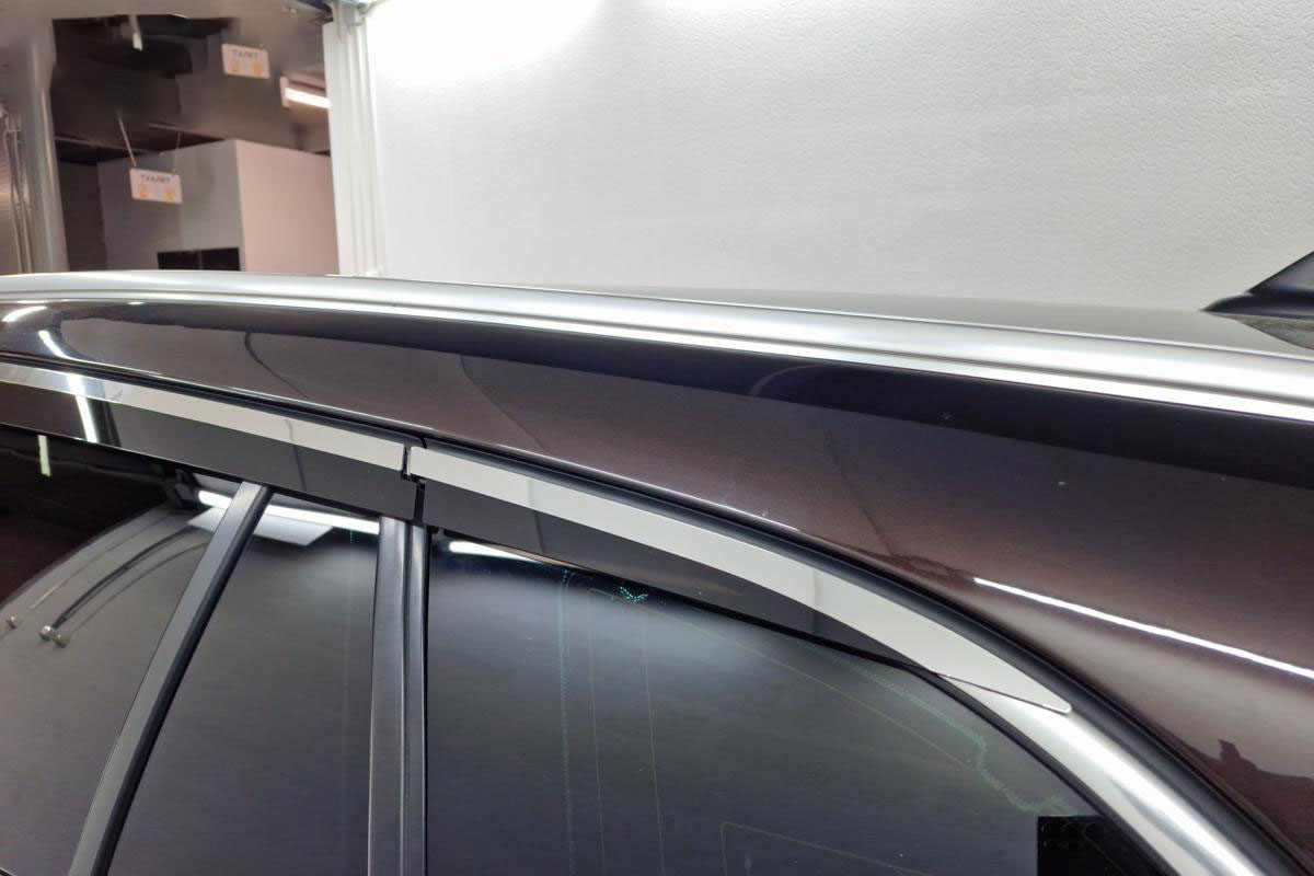 Дефлекторы окон с хром накладками 2D 6 шт (для кузова универсал) для Opel Insignia I Рестайлинг