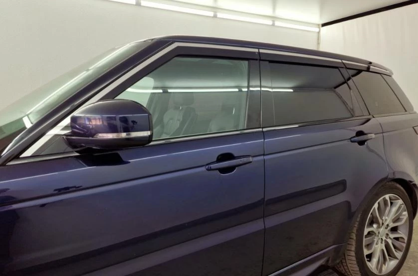 Дефлекторы окон с хром накладками 2D 6 шт для Land Rover Range Rover Sport II