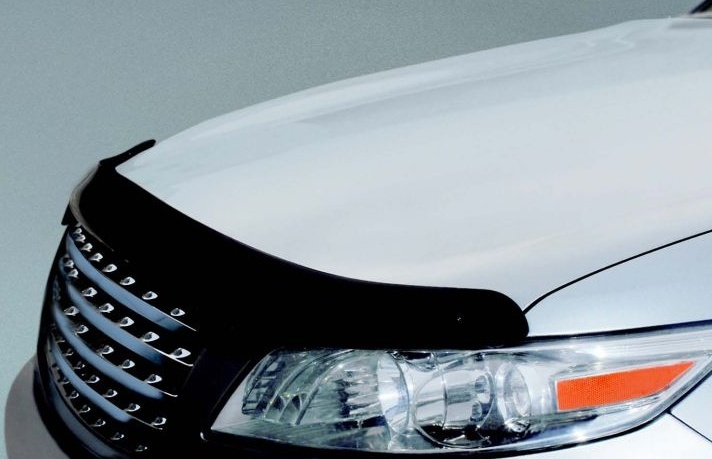 Дефлектор капота темный для Toyota Land Cruiser Prado 150 Series Рестайлинг 3