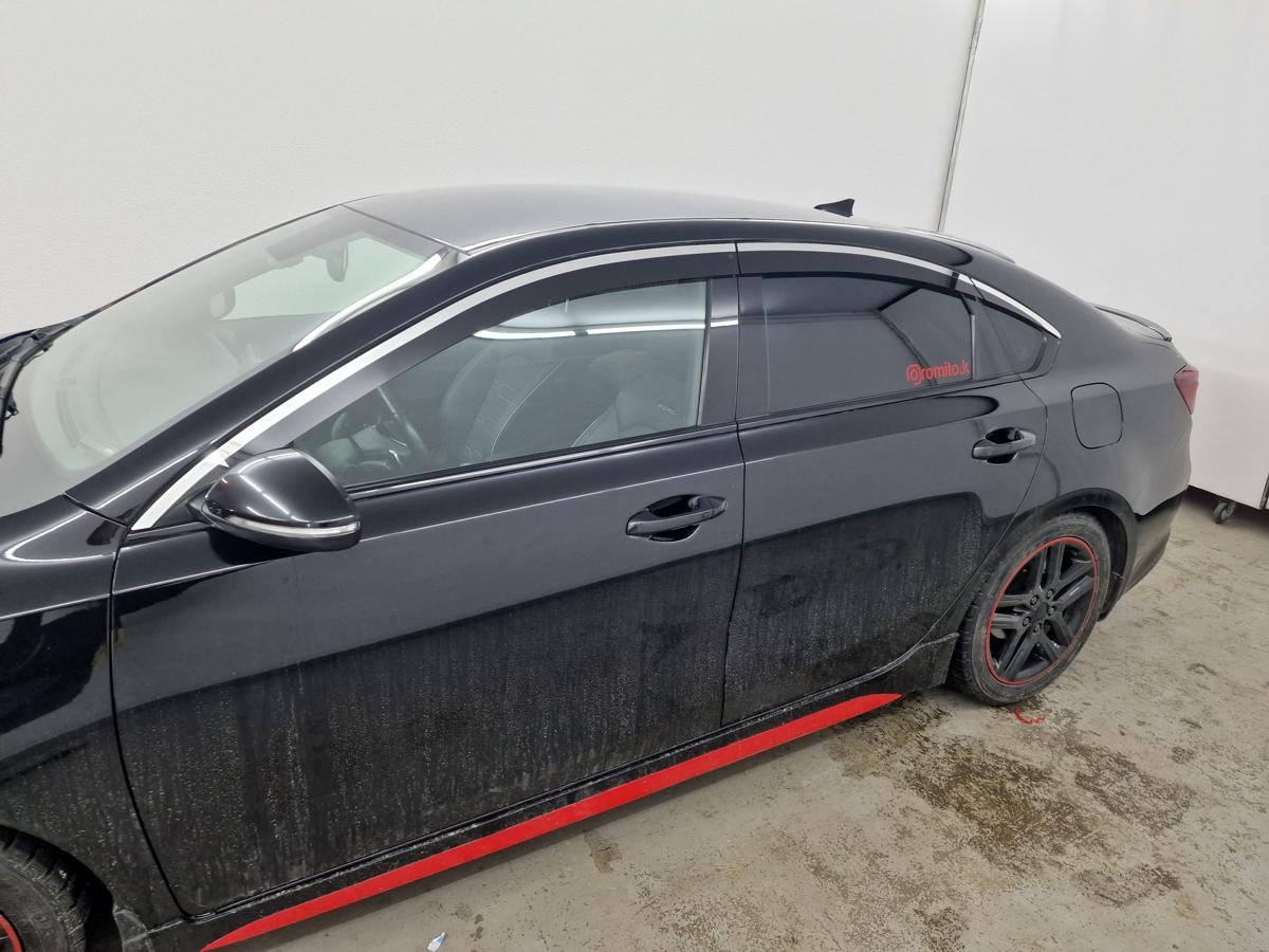 Дефлекторы окон с хром накладками 2D 6 шт для Kia Cerato IV Рестайлинг