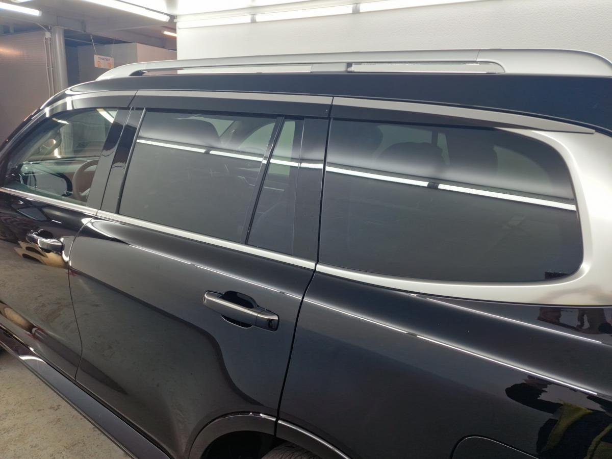 Дефлекторы окон с хром накладками 2D 6 шт для TANK 500