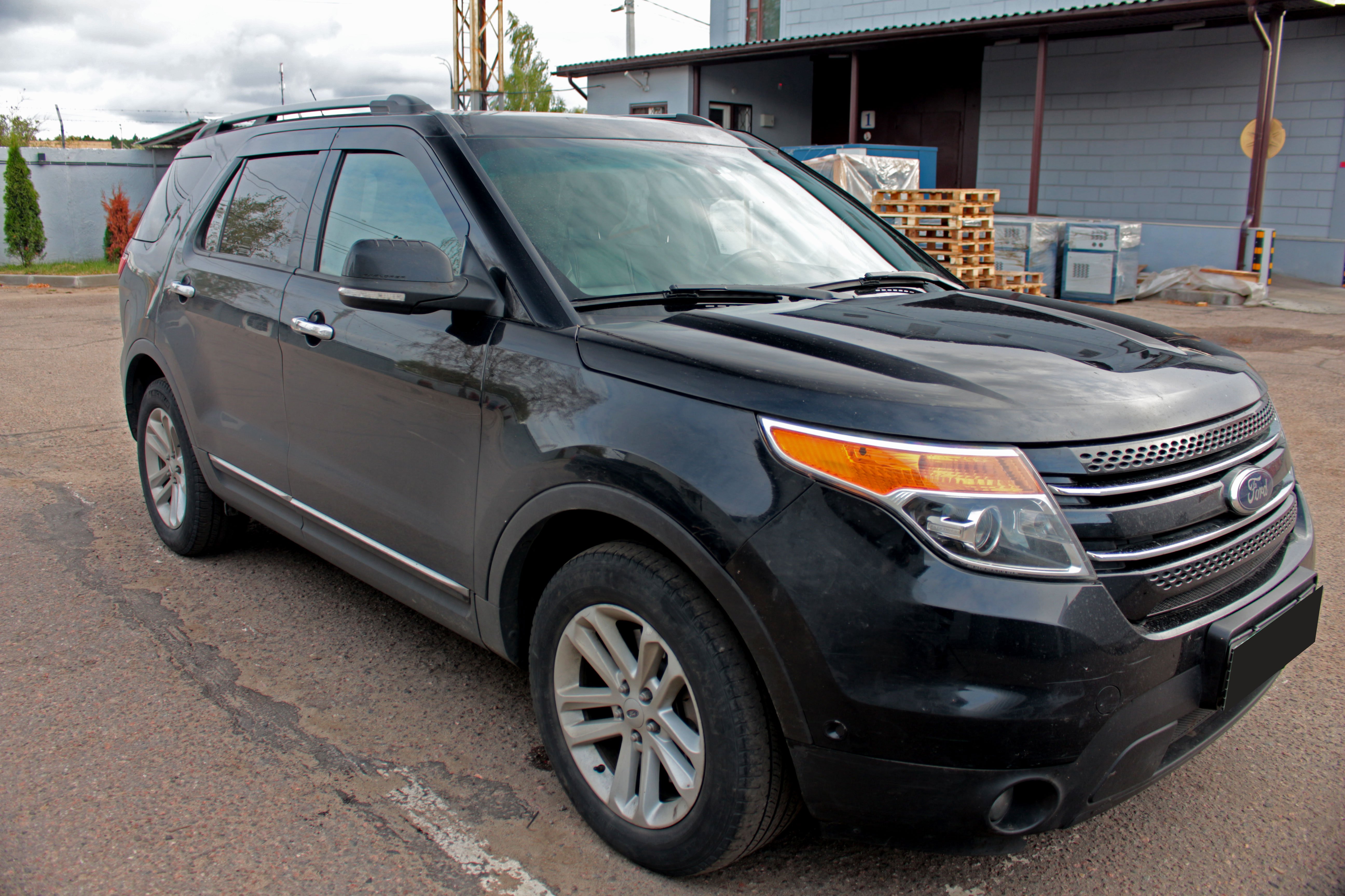 Дефлекторы окон 2D 4 шт для Ford Explorer V Рестайлинг