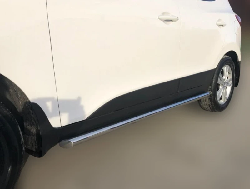 Пороги труба d53 мм для Hyundai ix35 I  Юко HYX35.10.30