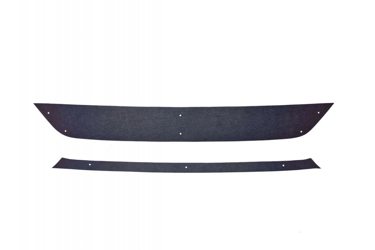 Зимняя заглушка радиатора на стяжке верх и низ (2 части) для Renault Megane III Рестайлинг 2