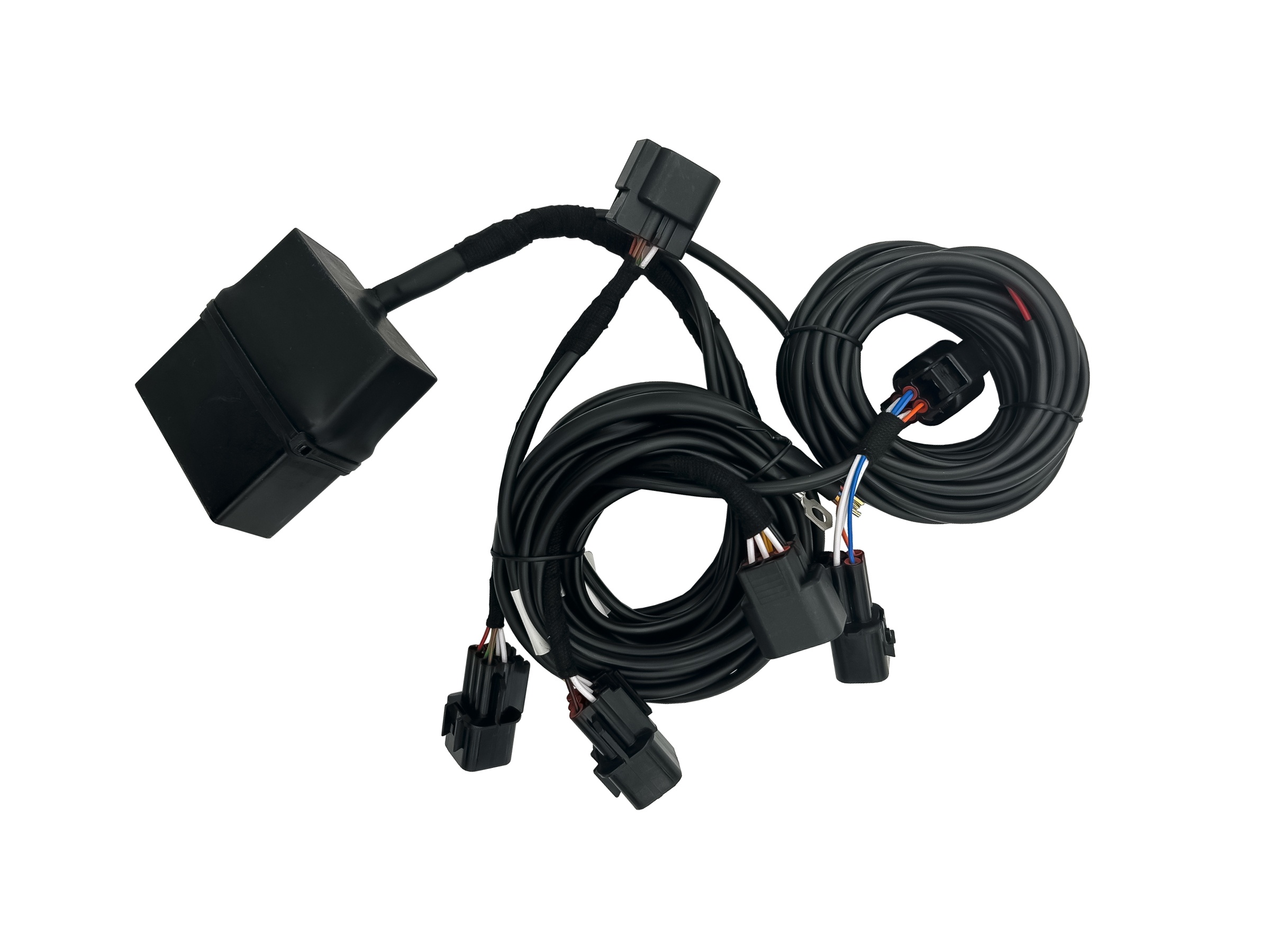 Комплект штатной электрики для фаркопа с блоком в герметичном чехле 7.2-7Pin для JAC T9 I 