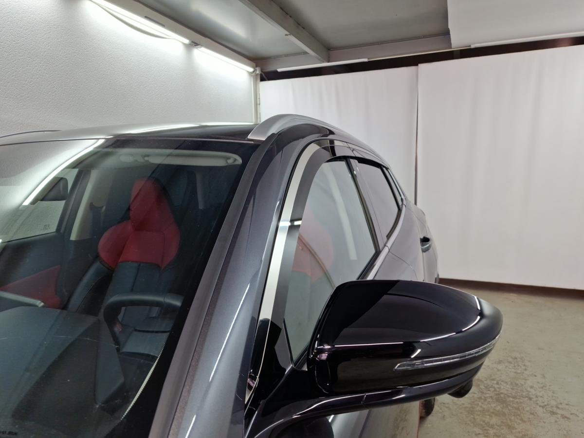 Дефлекторы окон с хром накладками 2D 6 шт для Changan CS55PLUS I Рестайлинг