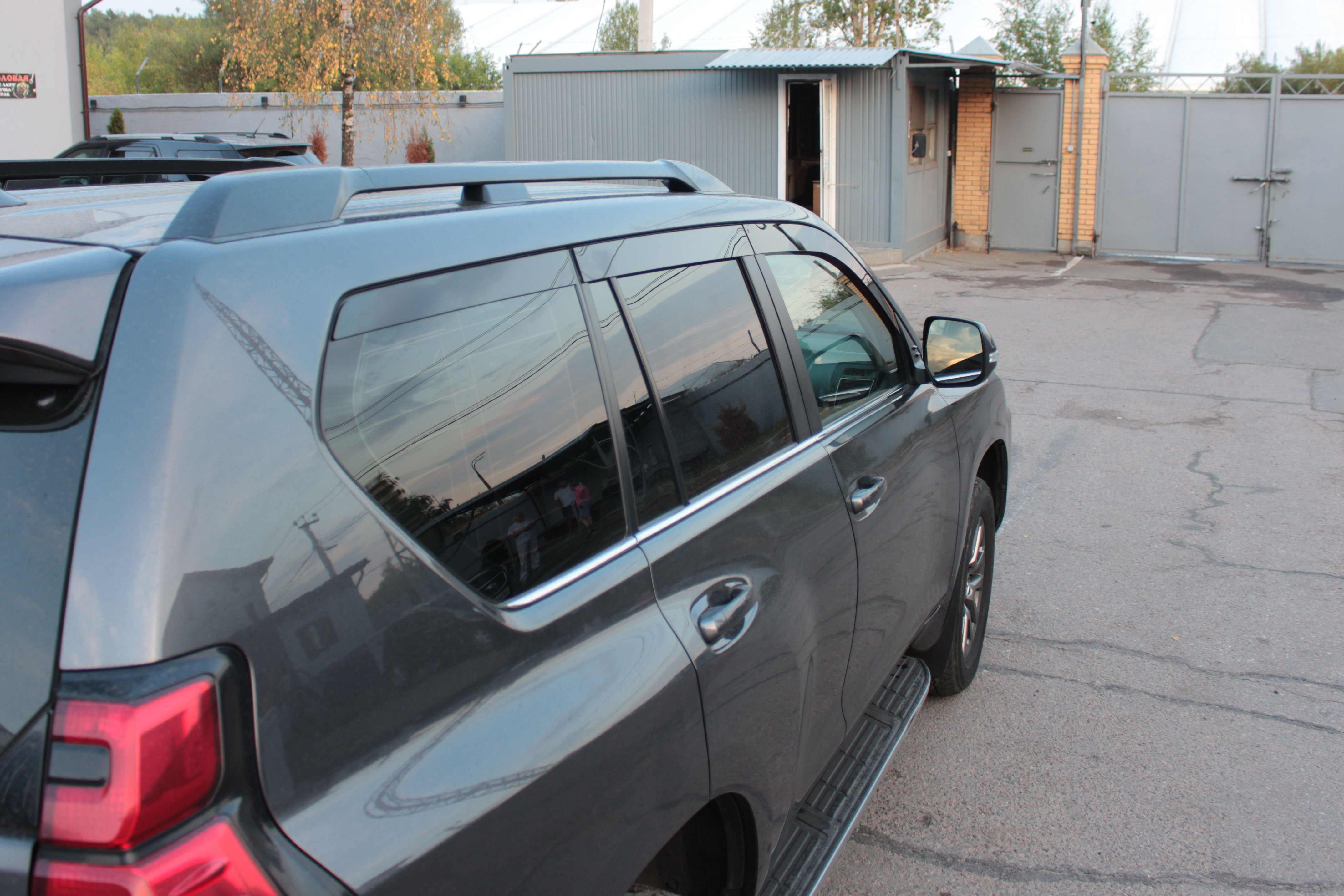 Дефлекторы окон 2D 6 шт для Toyota Land Cruiser Prado 150 Series Рестайлинг 1