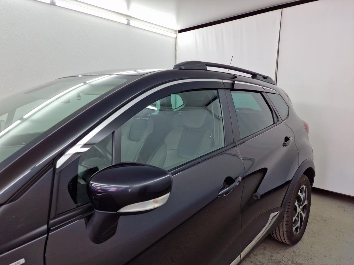 Дефлекторы окон с хром накладками 2D 6 шт для Renault Kaptur I Рестайлинг