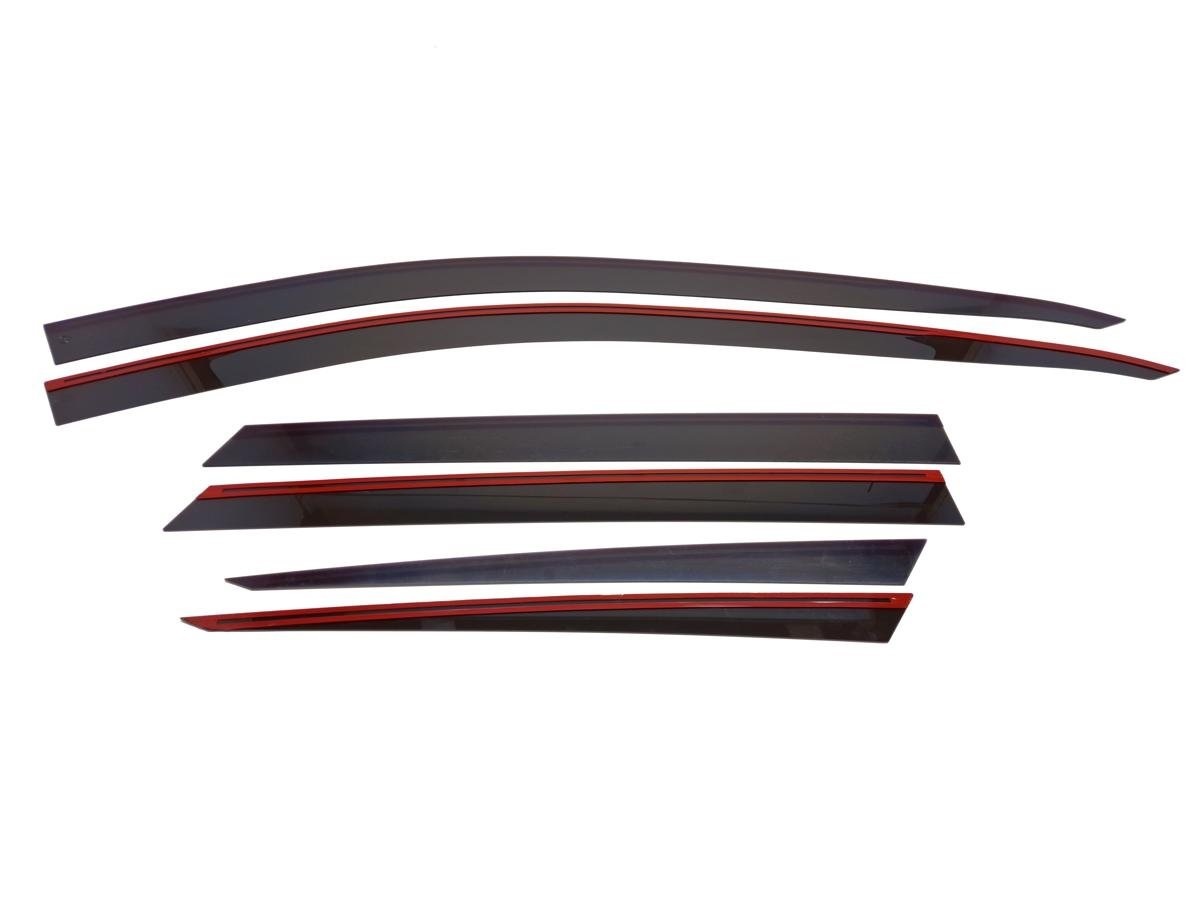 Дефлекторы окон 2D 6 шт для Hyundai Tucson IV