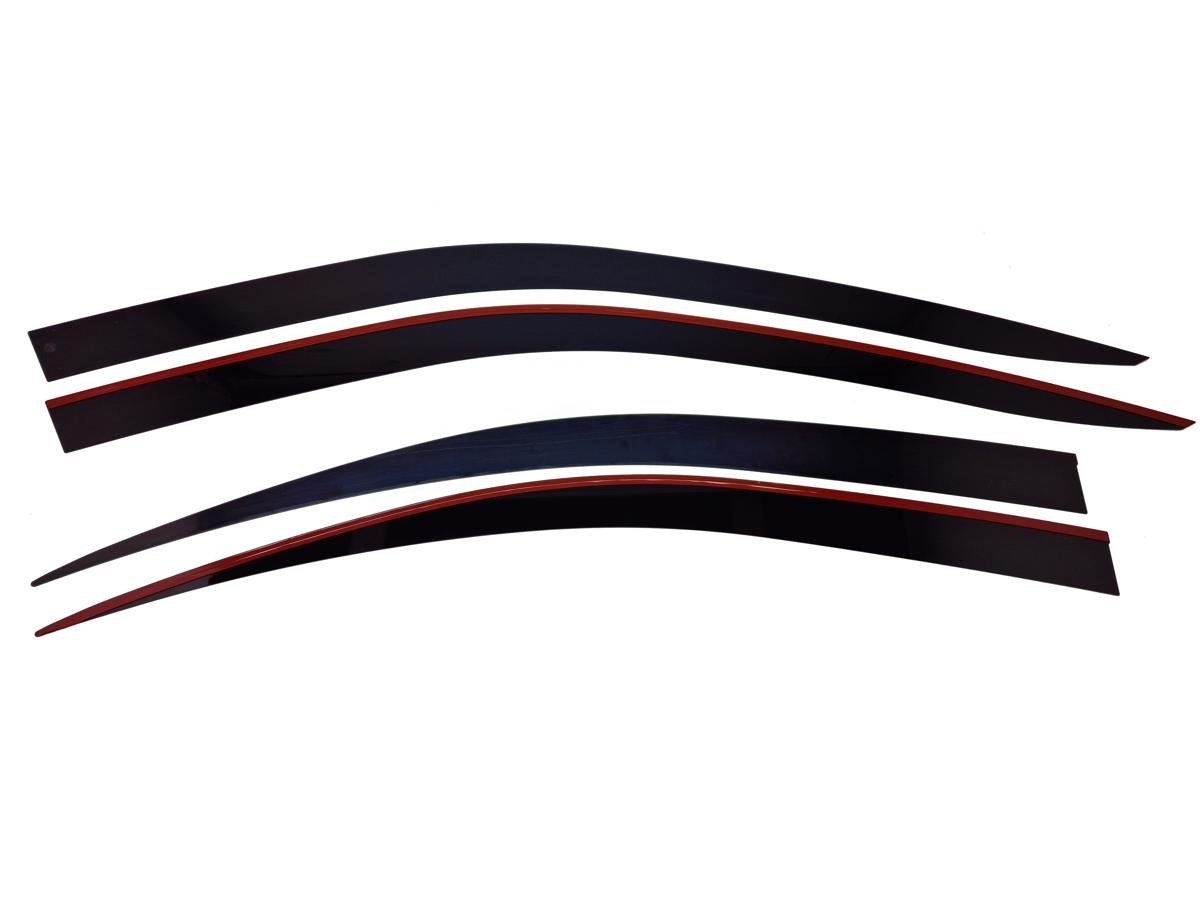 Дефлекторы окон 2D 4 шт. для Skoda Superb III Рестайлинг