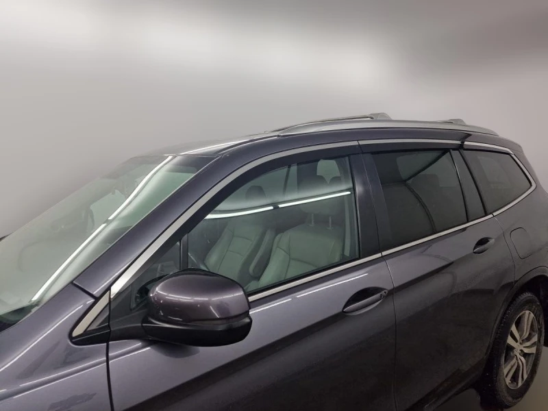 Дефлекторы окон с хром накладками 2D 6 шт для Honda Pilot III Хром Стрелка 11 2D164-6C.S11