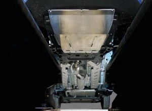 Защиты комплект (картер, КПП, бака, адсорбера, двигатеря левая, двигателя правая, топливная магистраль) для Kaiyi X3 Pro I