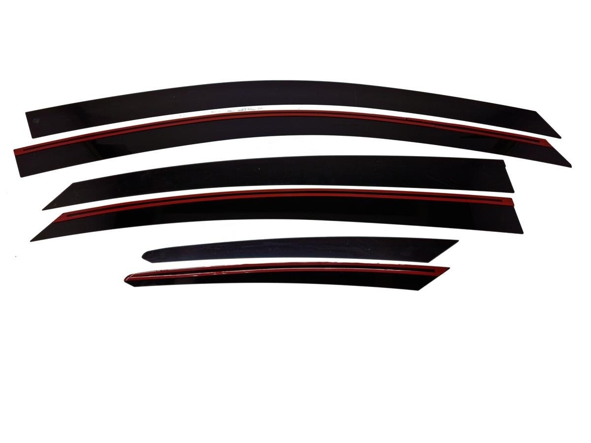 Дефлекторы окон 2D 6 шт. для Livan S6 Pro