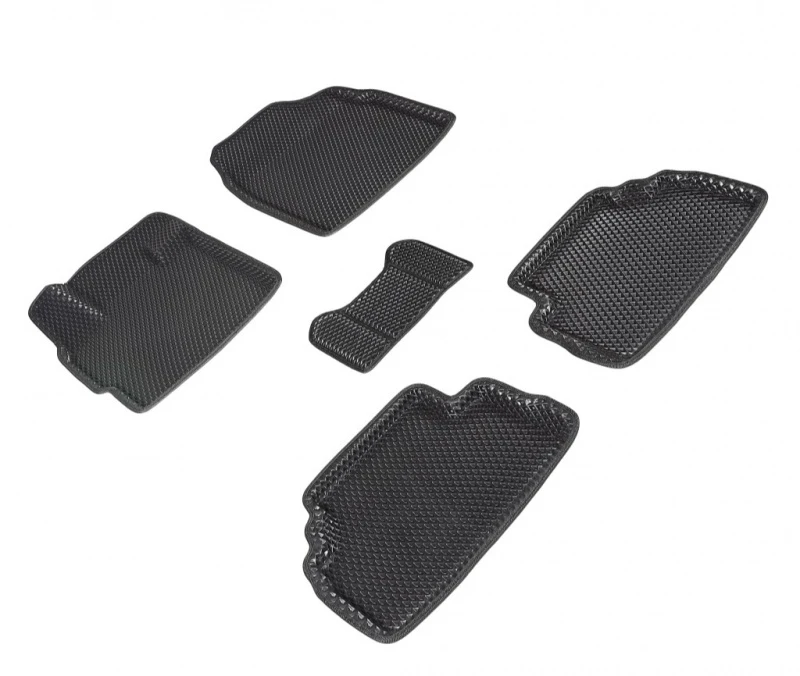 Коврики 3D EVA "РОМБ" для салона для Mazda CX-7 I Черный Seintex 95364
