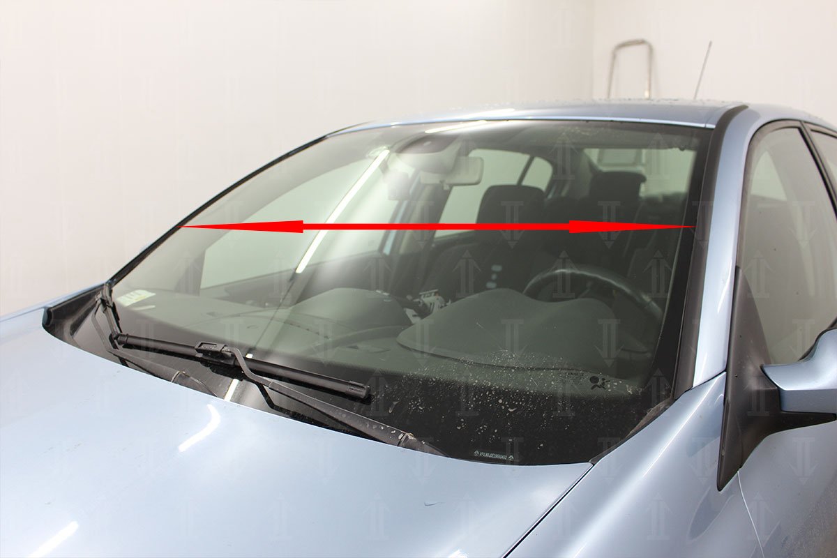 Дефлектор (водосток) лобового стекла для Renault Megane II Рестайлинг