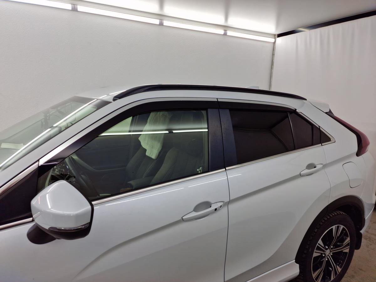 Дефлекторы окон 2D с хром накладками 4 шт. для Skoda Octavia IV (A8)