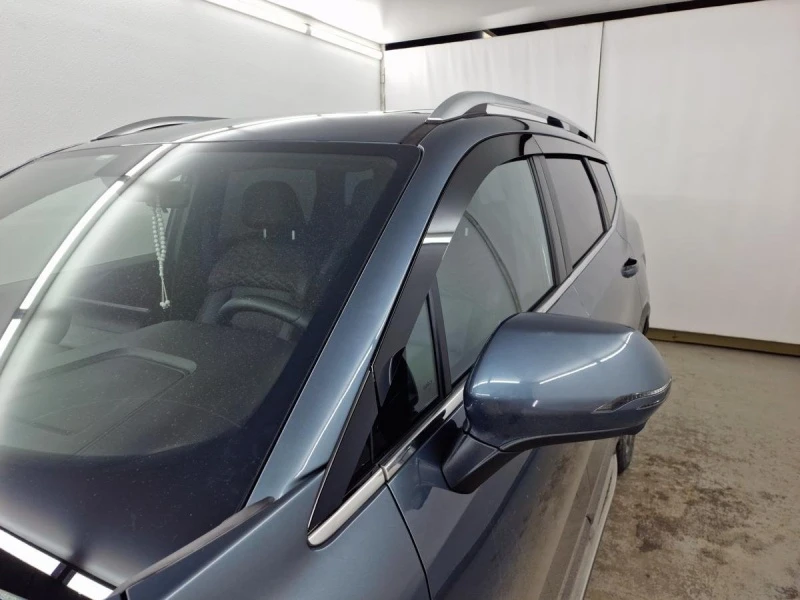 Дефлекторы окон 2D 6 шт. для Geely Okavango I Рестайлинг Черный Стрелка 11 2D279-6.S11
