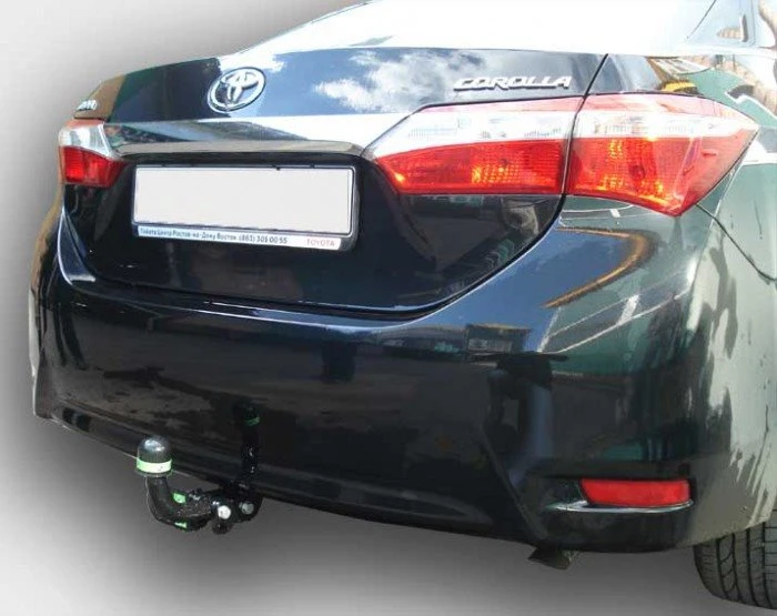 Фаркоп Leader с типом шара A для Toyota Corolla X (E140, E150)  Лидер-Плюс T117-A