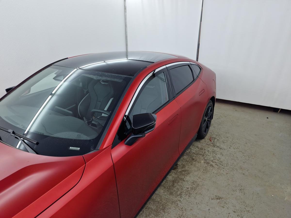 Дефлекторы окон 2D с хром накладками 6 шт. для Changan UNI-V