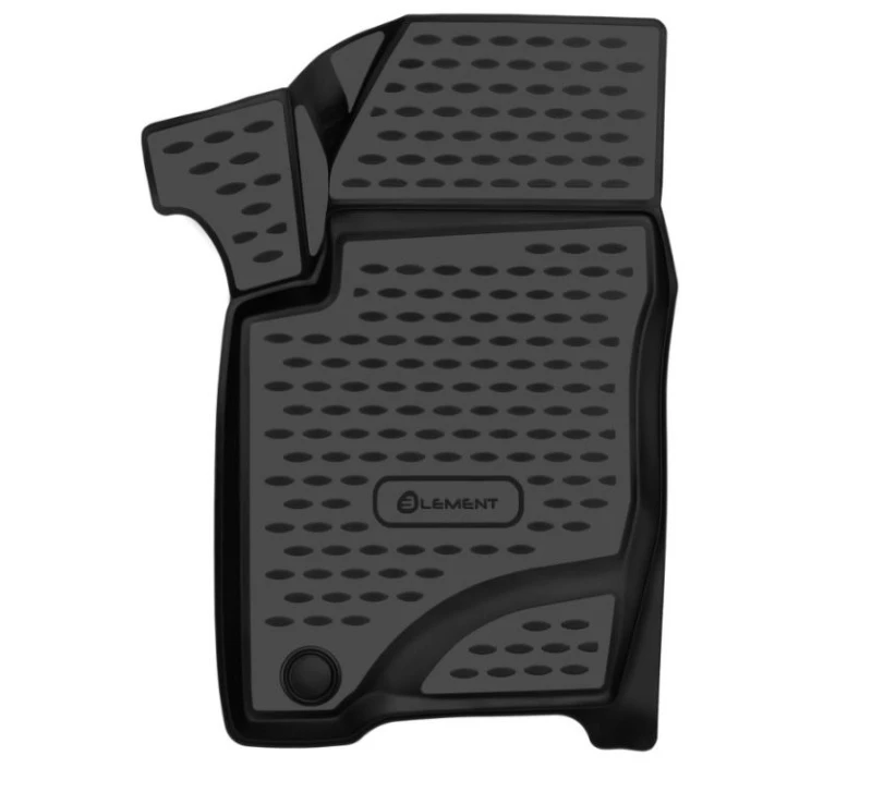 Коврик 3D в салон полиуретан для Niva Travel Черный Element ELEMENT3DA66732210k.FL