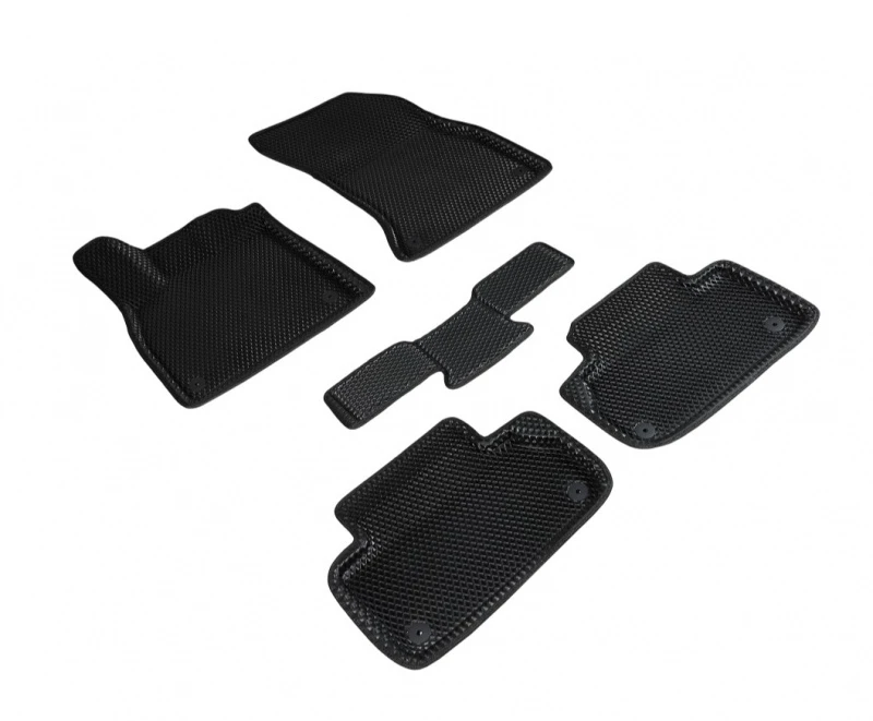 Коврики 3D EVA "РОМБ" для салона для Audi Q5 II (FY) Черный Seintex 95268