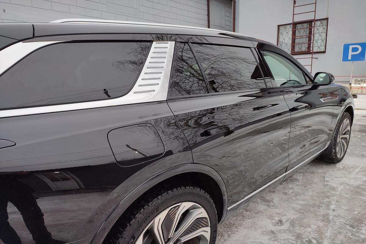 Дефлекторы окон 2D 6 шт для Hongqi E-HS9