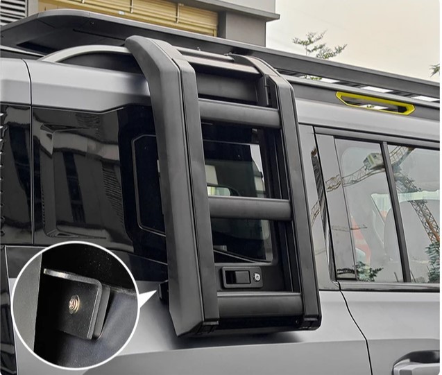 Боковая складная алюминиевая лестница для Jetour T2