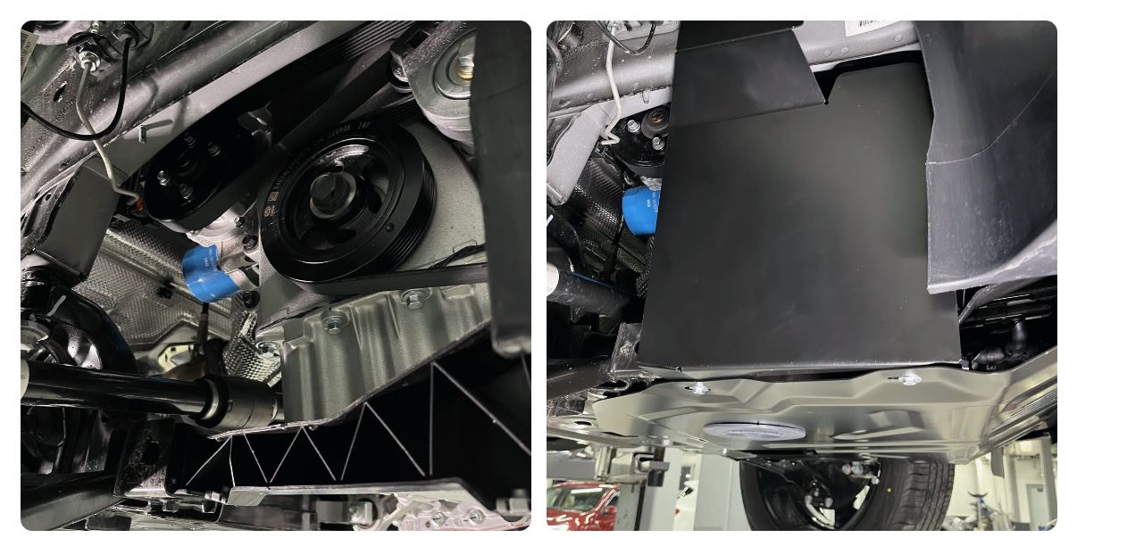 Защита бокового пыльника, правый для Chery Tiggo 8 Pro Max I Рестайлинг