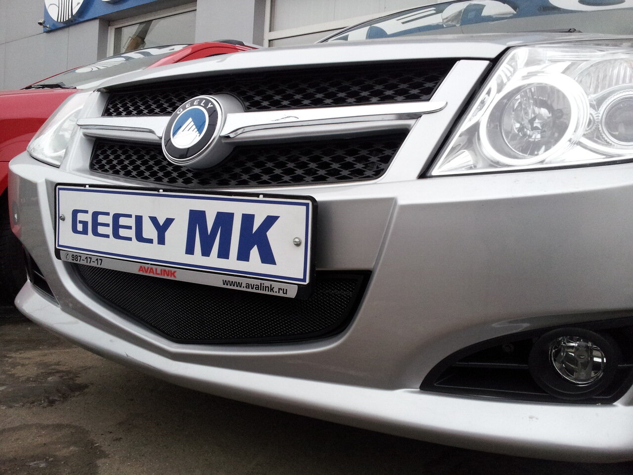 Защитная сетка радиатора для Geely MK I