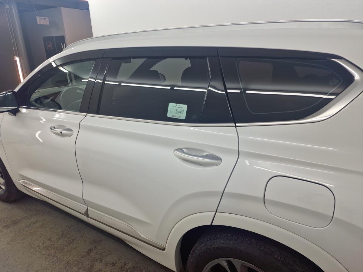 Дефлекторы окон 2D 6 шт для Hyundai Santa Fe IV Рестайлинг