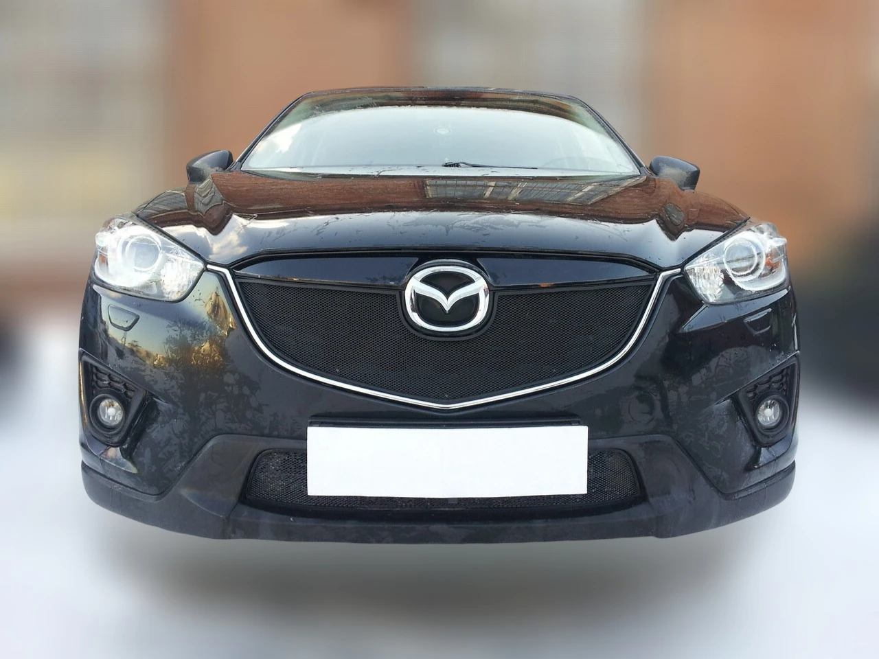 Комплект сеток black верх и низ для Mazda CX-5 I