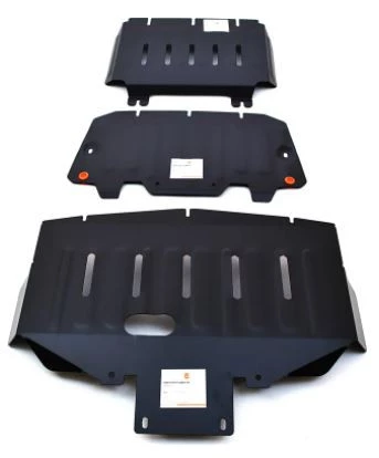 Защита картера и КПП (3 части) для Hyundai Grand Starex I Рестайлинг