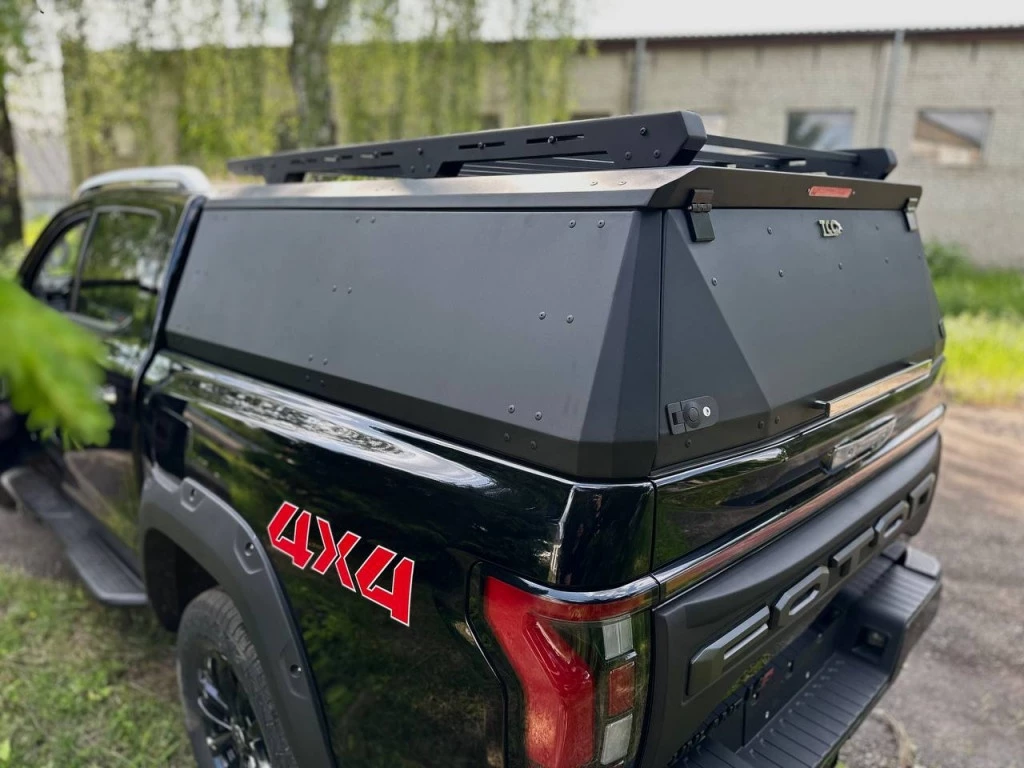 Кунг алюминий черный Premium 2мм для Foton Tunland V9 I