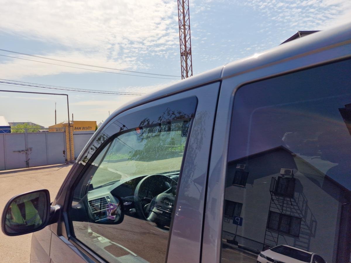 Дефлекторы окон 2D 2 шт для Volkswagen California T5 Рестайлинг