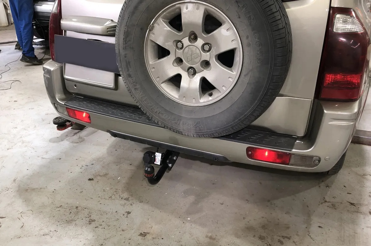 Фаркоп Oris c типом шара A для Mitsubishi Pajero III