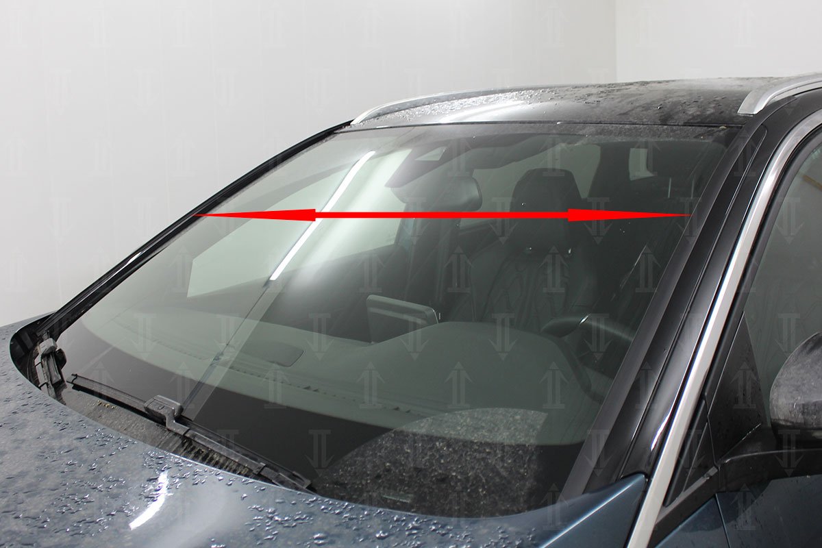 Дефлектор (водосток) лобового стекла для Peugeot 5008 II Рестайлинг