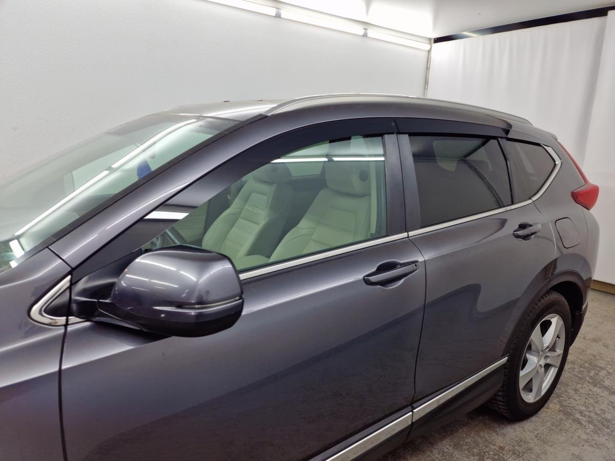 Дефлекторы окон 2D 6 шт. под наклоном для Honda CR-V V Рестайлинг