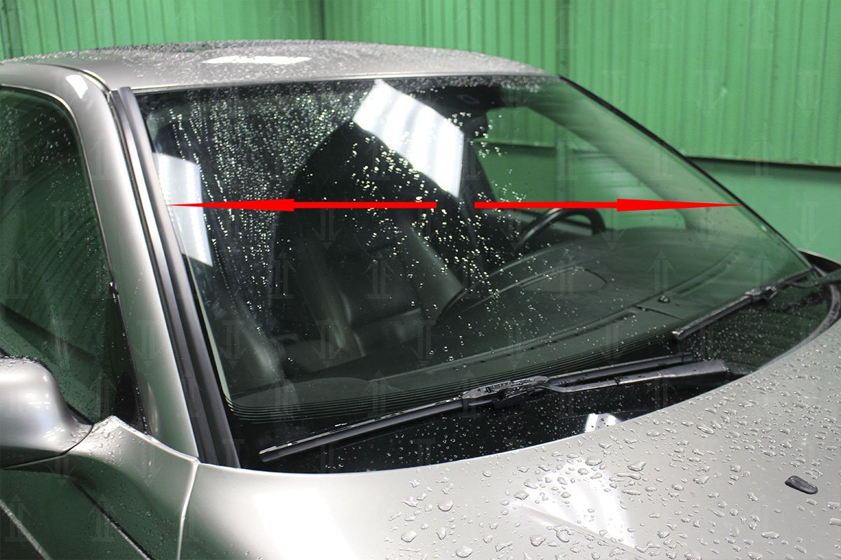 Дефлектор (водосток) лобового стекла для Saab 9-5 I Рестайлинг 2