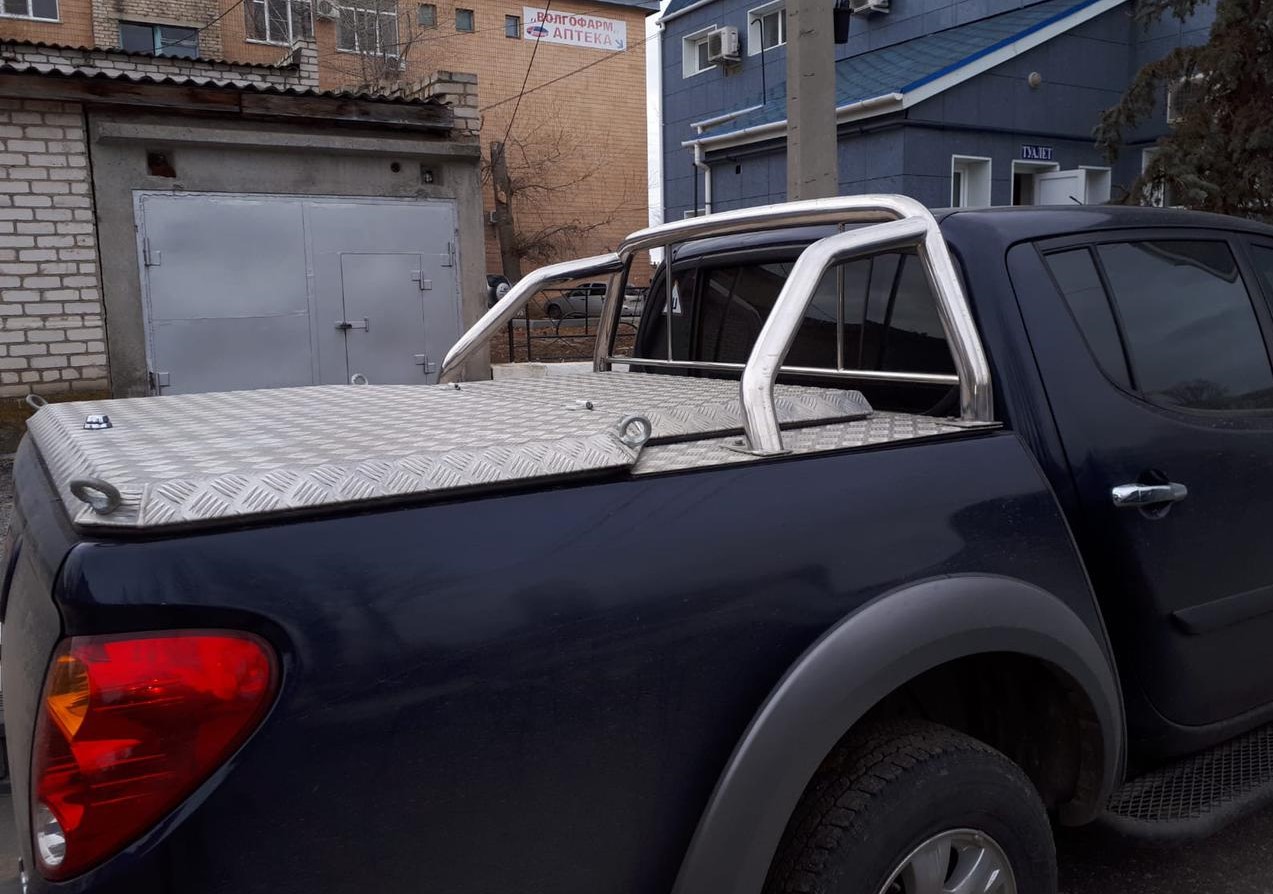 Защитные дуги d76 мм для Mitsubishi L200 V