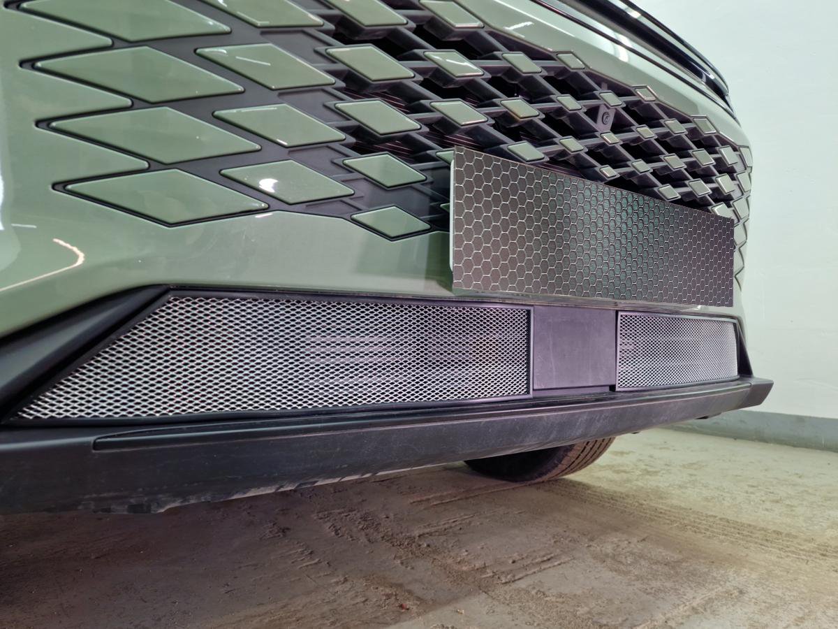 Защитная сетка радиатора низ 2 части для EXEED RX