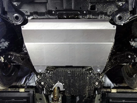 Защиты комплект (картер, КПП, дифференциал) для Toyota Highlander III (U50) Рестайлинг