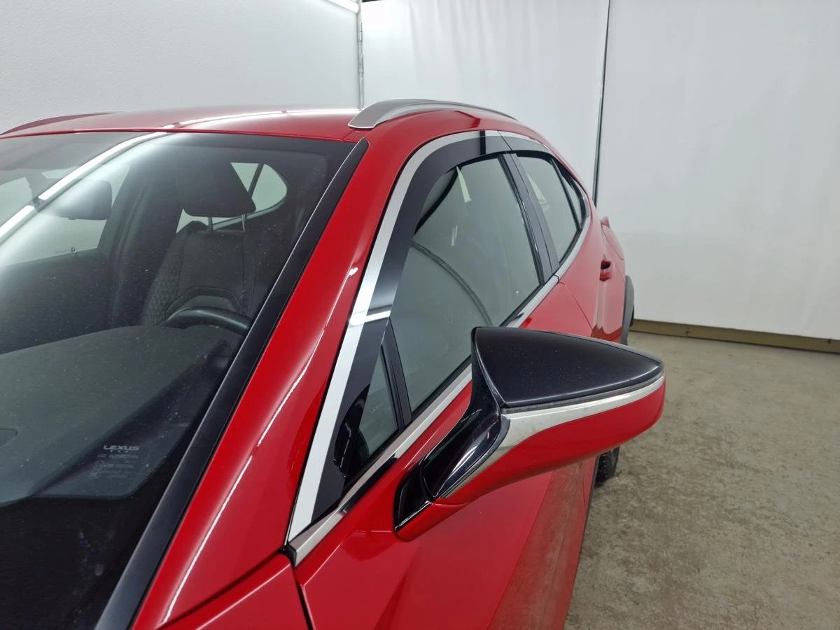 Дефлекторы окон 2D с хром накладками 4 шт. для Lexus UX I