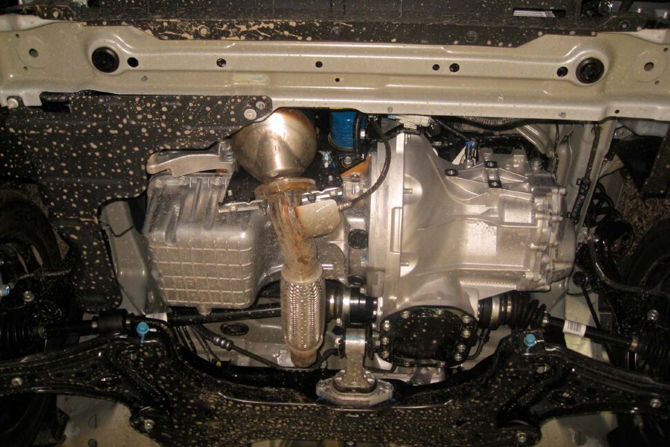 Защита картера и КПП (малая) для Ravon Nexia R3