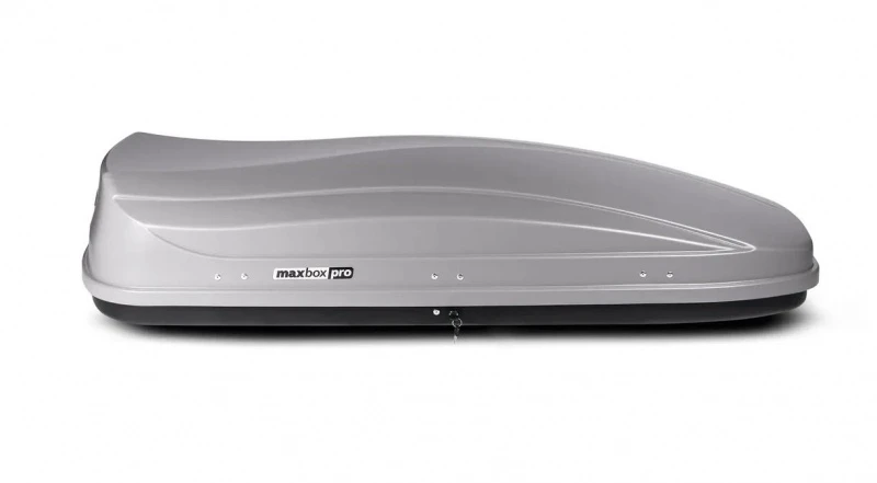 Автобокс MaxBox PRO 520 (большой) двустороннее открывание Серый