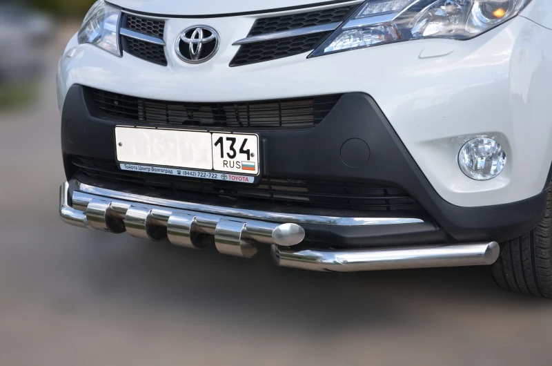 Защита переднего бампера G d60 мм для Toyota RAV4 IV (XA40)  Юко TRAV.13.05
