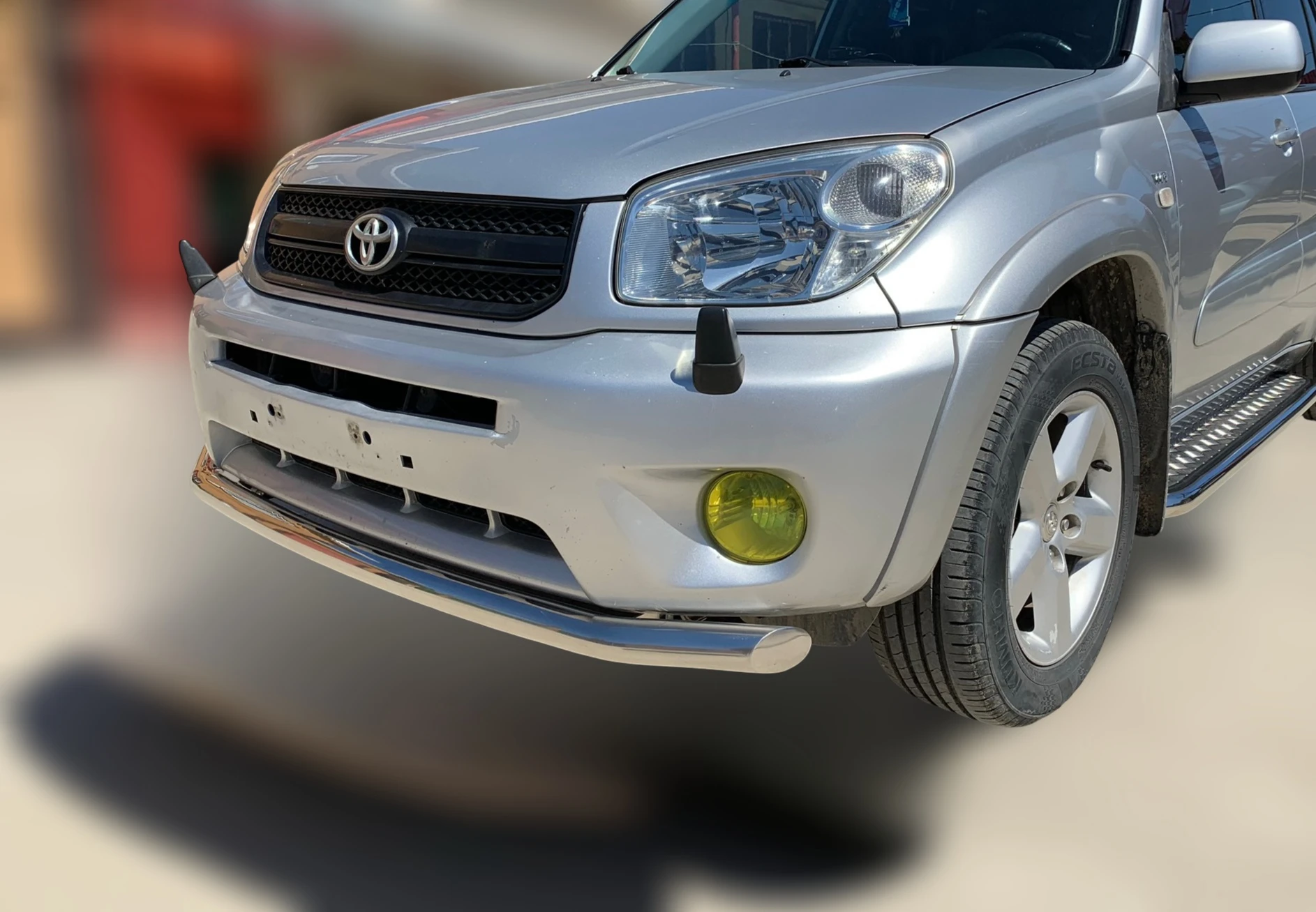 Защита переднего бампера d60 мм для Toyota RAV4 II (XA20)  Юко TRAV.00.01