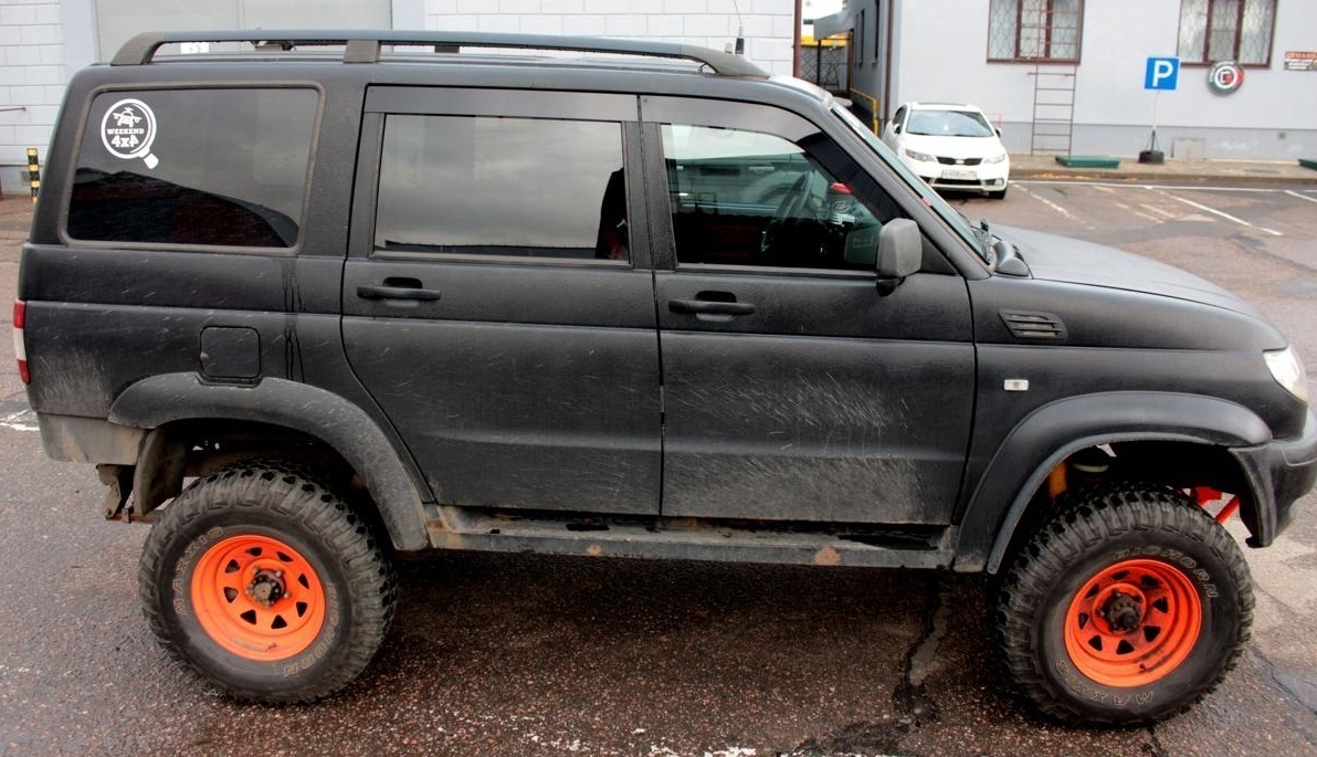 Дефлекторы окон 2D 4 шт для УАЗ Patriot I