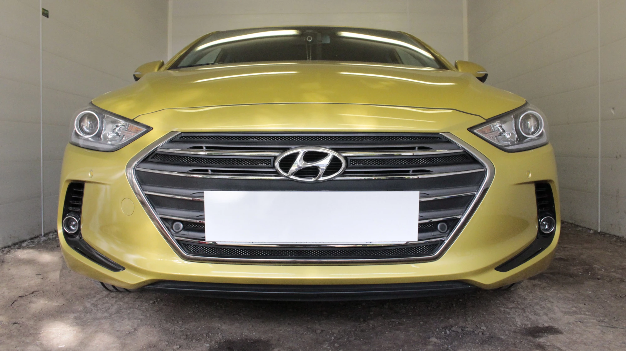 Защитная сетка радиатора комплект 5 частей для Hyundai Elantra VI (AD)