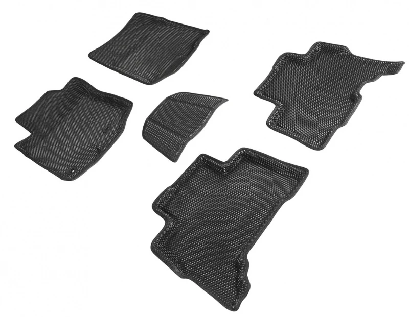 Коврики 3D EVA "СОТА" для Toyota Land Cruiser Prado 150 Series Рестайлинг 2 Черный Seintex 95177